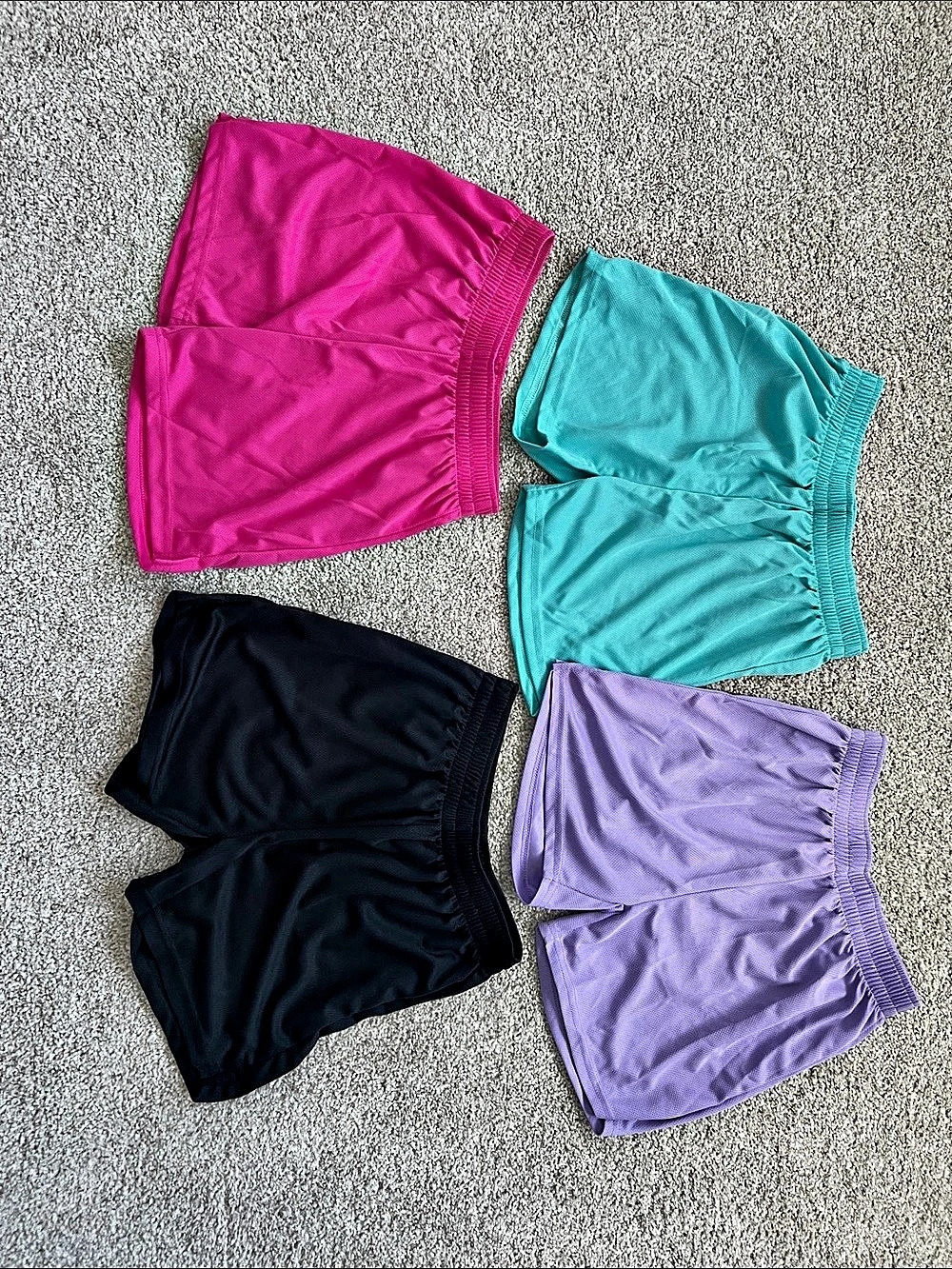 Athletic Shorts 4-Piece Set